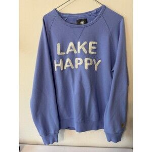 LAKE HAPPY SKY CREWNECK SWEATSHIRT xl
